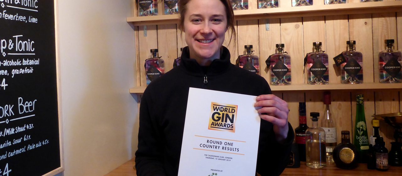 Yorkshire startup distillery wins bronze in world gin awards The